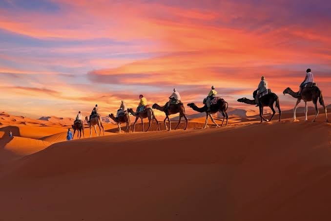 Sahara Desert From Fez